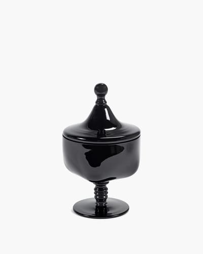 Serax Kris Van Assche Candle Geurkaars Zwart Rosamar D12.2cm H20.45cm