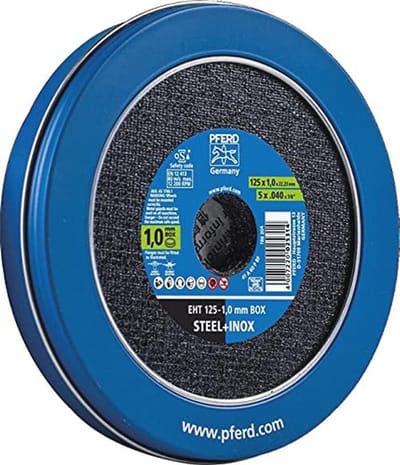 Doorslijpschijven 125 mm - Snelle en Efficiënte Oplossing voor Staal en RVS