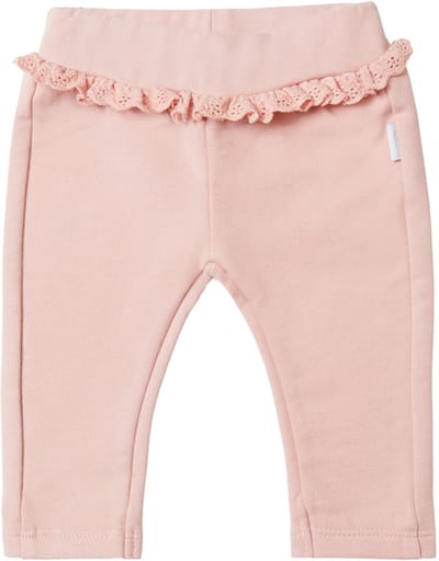 Noppies Girls Pants Crowley regular fit Meisjes Broek - Peach Beige - Maat 80