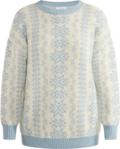 usha Oversized gebreide trui lynnea