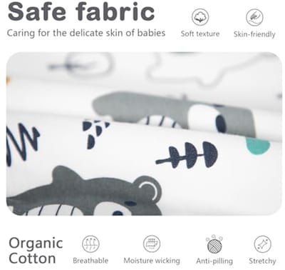 Slaapzak Baby 3.5 TOG - Organisch Katoen - Verwijderbare Mouwen - Heerlijk Comfortabel - SnelShoppen
