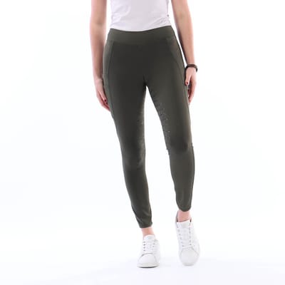 Epplejeck Paardrijlegging Epplejeck Ejphebe Full Grip Kids Donkergroen - 176