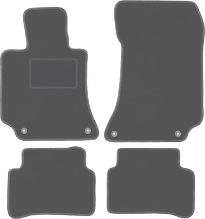 Grafiet automatten voor: Mercedes CLS W218 coupé (2009-2016)