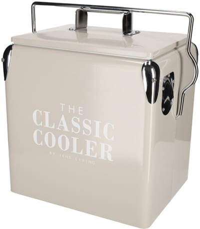 Jens Living Koelbox Retro - 29 x 22 x 36 cm - 13 liter - Taupe