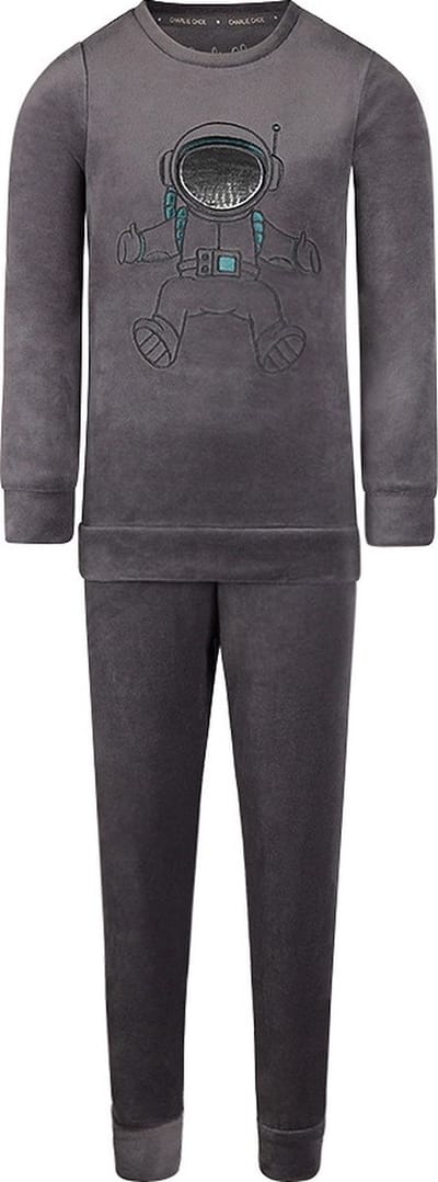 Charlie Choe - Pyjama robot - Grey - Maat 86-92