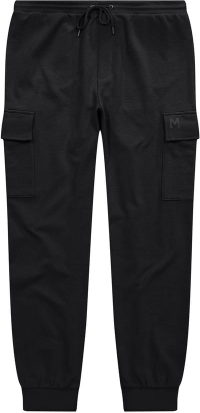 Men Plus - Heren - Cargo-joggingbroek elastische tailleband - Zwart - Maat XL