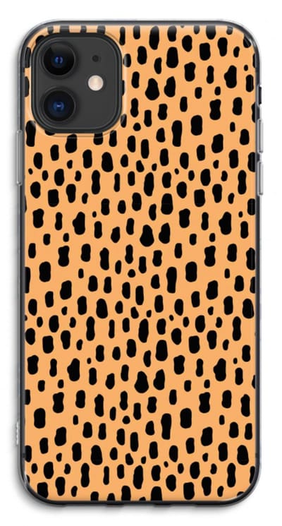 Case Company® - Hoesje geschikt voor iPhone 11 hoesje - Panter - Soft Cover Telefoonhoesje - Bescherming aan alle Kanten en Schermrand