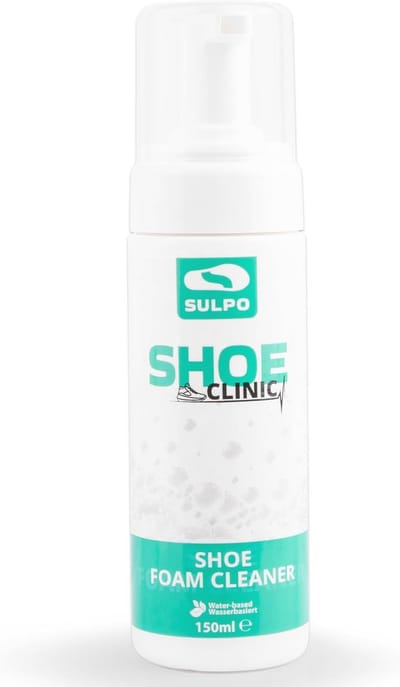 Sneakerreiniger Schuim voor Suède, Glad Leer en Textiel - 150 ml