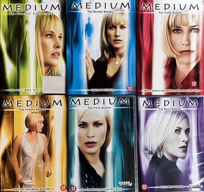 DVD box set Medium Serie • Seizoen 1 t/m 6