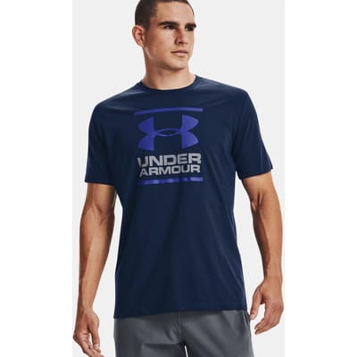 Under Armour Heren UA GL Foundation T Shirt In Navy