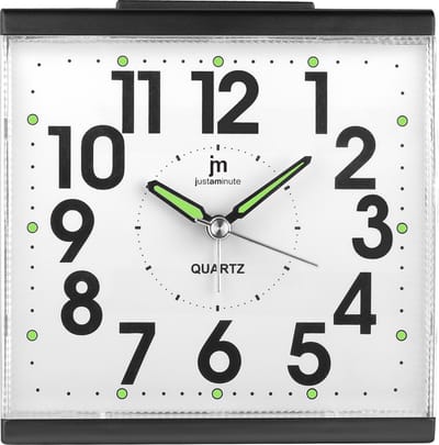 Just a Minute | Wekker | Zwart