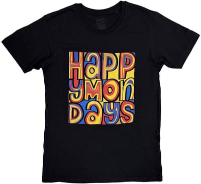 Happy Mondays - Greatest Hits Heren Tshirt - S - Zwart
