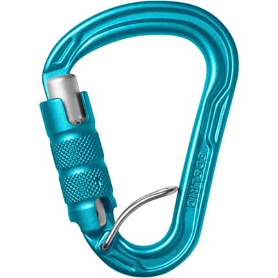 Edelrid Hms Strike Triple Fg Karabijnhaak Blauw