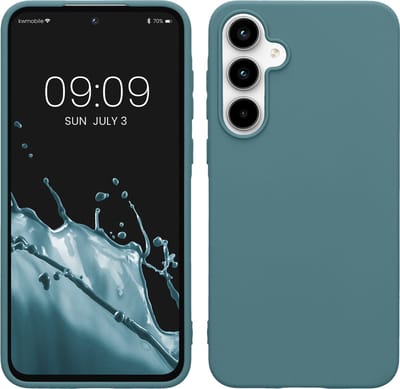 kwmobile telefoonhoesje geschikt voor Samsung Galaxy A55 5G - Hoesje voor smartphone - Back cover in Arctische nacht