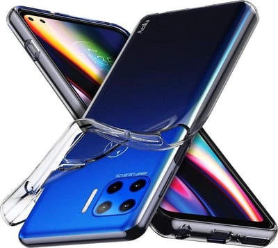 Hoesje geschikt voor Motorola Moto G100 Hoesje Transparant silicone hoesje / Hoesje geschikt voor Moto G100 / Hoesje geschikt voor Moto Edge S hoesje backcover Clear TPU Case