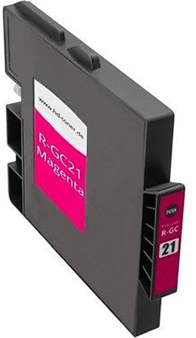 GC-21M Magenta - Huismerk inktcartridge compatible met Ricoh Aficio GX 3000S / Ricoh Aficio GX 3050N / Ricoh Aficio GX 3050SFN / Ricoh Aficio GX 5050N / Ricoh Aficio GX 7000