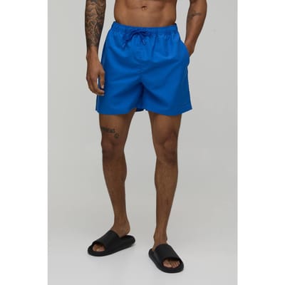 Mid Length BM Autograph Swim Short | Navy | Size XS