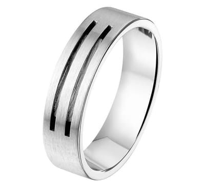 Edelstaal Ring A509 - 6 Mm Zonder Cz 6501606
