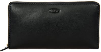 Bric's Volterra Verbena portemonnee RFID leer 19,5 cm - Dames - Horizontaal - black