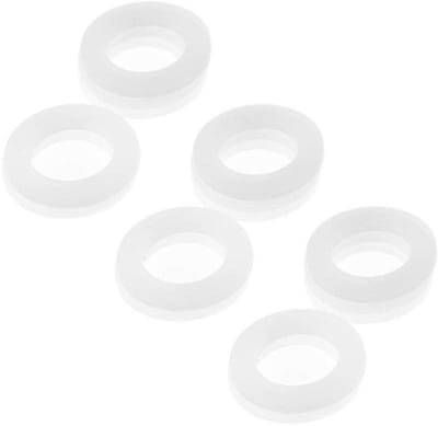 Dailygoody - O-ringen - Siliconen afdichting - 15 stuks - Wit - Afdichtingen voor wasmachine - Geschikt voor diverse toepassingen - 3/4"
