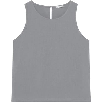 Damestanktop KnowledgeCotton Apparel Linen-mix