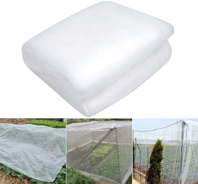 Dailygoods- Insectenbeschermingsnet - Bescherming tegen muggen/vogels - Hoogwaardig PP-materiaal - Duurzaam en milieuvriendelijk - Geschikt voor broeikas - Efficiënte plantenafdekking - Tuinnet