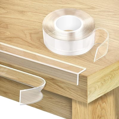 Unyqoos® Veilige en transparante randbescherming voor meubels en kinderveiligheid 2M