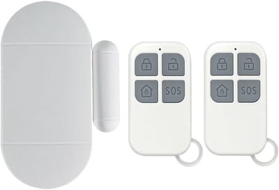 Slimme Deur Sensor - Alarm Systeem - Huis Beveiligen - Drie Modi - 9.5 x 6 x 4 cm - Wit