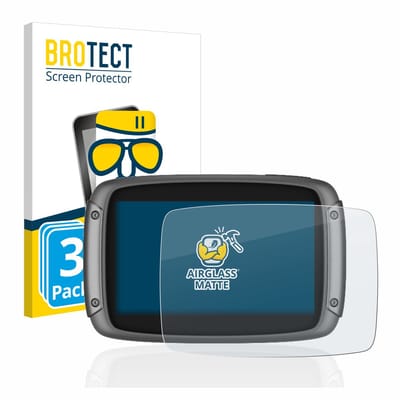 BROTECT - Screenprotector voor TomTom Rider 500 / 550 - Folie Beschermfolie Beschermglas matte 3 Stuks