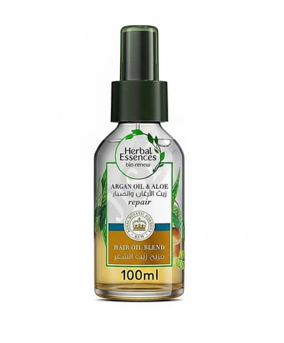 Herbal Essences Argan Oil & Aloe Hair Oil Blend Repair 100 ml – Herstellende Haarolie – Met Arganolie & Aloë Vera – Voor Zacht, Glanzend & Gevoed Haar