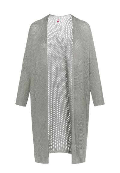 IZIA Vest Dames zilvergrijs