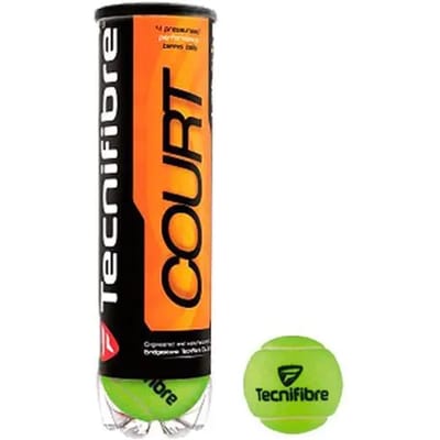 Tecnifibre Court Tennisballen Doos Transparant 36 x 3 Balls