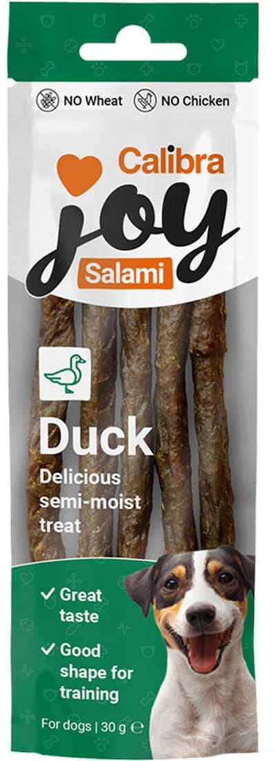 Calibra Joy Dog Salami - Eend - 3 x 30 g