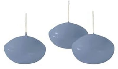 Drijvende kaarsen 4,5 cm - 20 stuks - Dusty Blue