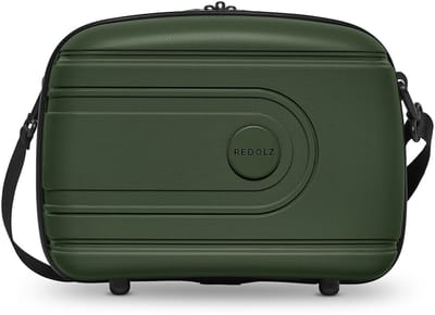 Redolz Essentials 11 Beautycase 34 cm - 14 L - Ritssluiting - olive