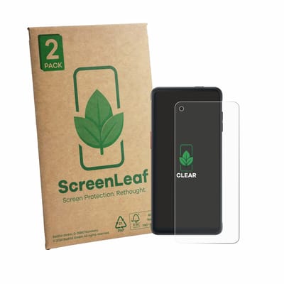 2 Stuks Screenprotector voor Samsung Galaxy XCover Pro (case-friendly) - Hoogwaardige Beschermfolie transparant