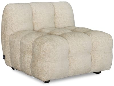 DÉJA Living Fauteuil Cillán - Beige Stof - 95x105x74cm