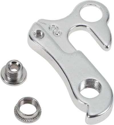 Achterderailleurhaak van Aluminiumlegering voor MTB Racefiets - Duurzame Versnelling Mech Frame Tail Hook Dropout Adapter - Type 2, Maat 2.32"X1.61