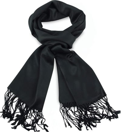JB Collection - Sjaals - Pashmina zwart - zwart