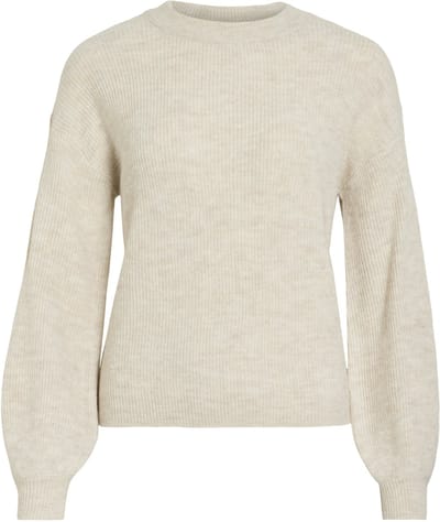 VILA - VIVIOLI CREW NECK BALLON RIB KNIT-NOOS - Dames - Cardigans