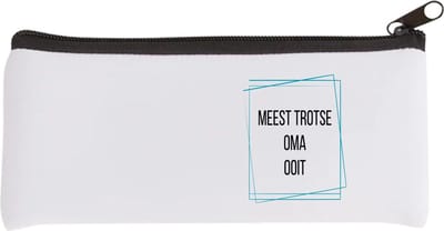 Akyol - meest trotse oma ooit Etui - Oma - trotse oma - verjaardagscadeau - verjaardag - cadeau - cadeautje voor oma - oma artikelen - kado - geschenk - gift - 20 bij 9 cm