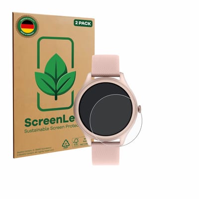 2 Stuks Screenprotector voor Reflex Active Spectra 300 R AMOLED 1.43" - Hoogwaardige Beschermfolie transparant
