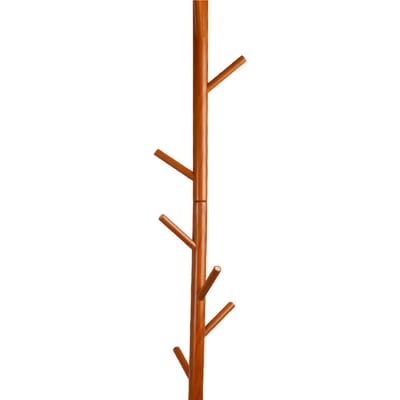 Kledingboom Massief Hout Ronde Hoek Eenvoudig Modieus Mooie Jassenhanger voor Woonkamer Honingkleur