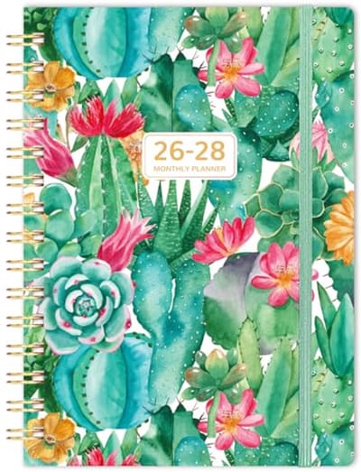 Maandplanner 2024-2026 - 2-jarige planner met dubbelzijdig vak