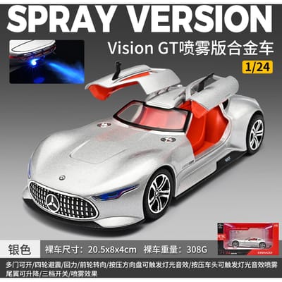 1:24 Mercedes Benz Amg Vision Gt Gran Turismo Concept Supercar Legering Metaal Diecast Modelauto Huis Trendy & Bureau Display Cadeau