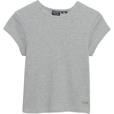 Superdry Athletic Essential T-shirt Grey Grootte: 40