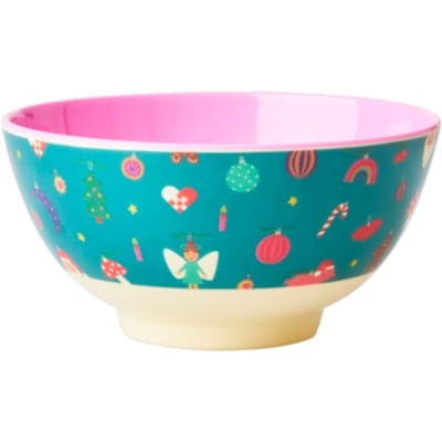Rice kerst melamine kom christmas all-over print