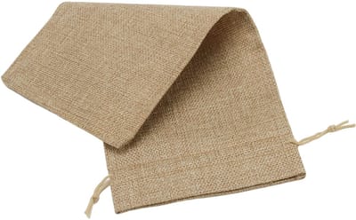 Dailygoods- Wijnzakken 30 stuks - Jute Wijnzakken 15 x 35 cm - Cadeauzakjes - Flessen voor Bruiloften - Feestelijke Fleszakjes - Met Trekkoord en Hanger - Wijnfleszakjes