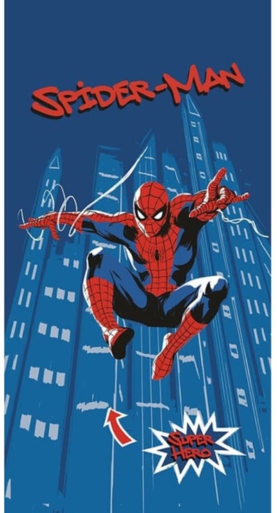 Strandlaken Spiderman 70x140cm