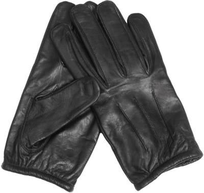 Mil-Tec Police Gloves Leather snijwerende handschoenen zwart XL